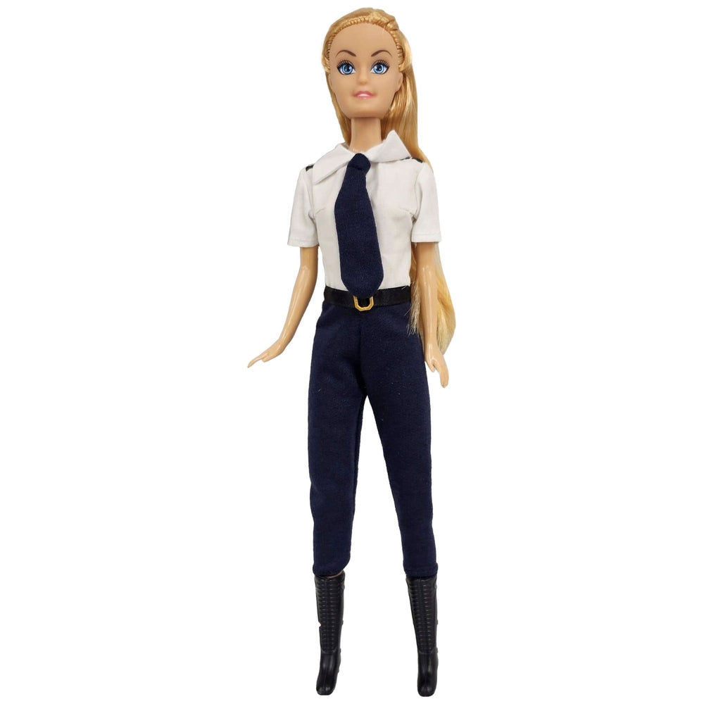 Lights And Sounds Jet Plane Playset With Pilot Doll
