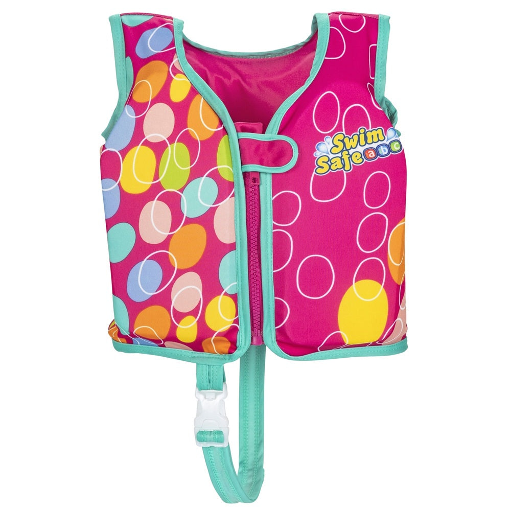 Swim Safe Swimming Vest Toddler Fabric Abc Aquastar Assortment