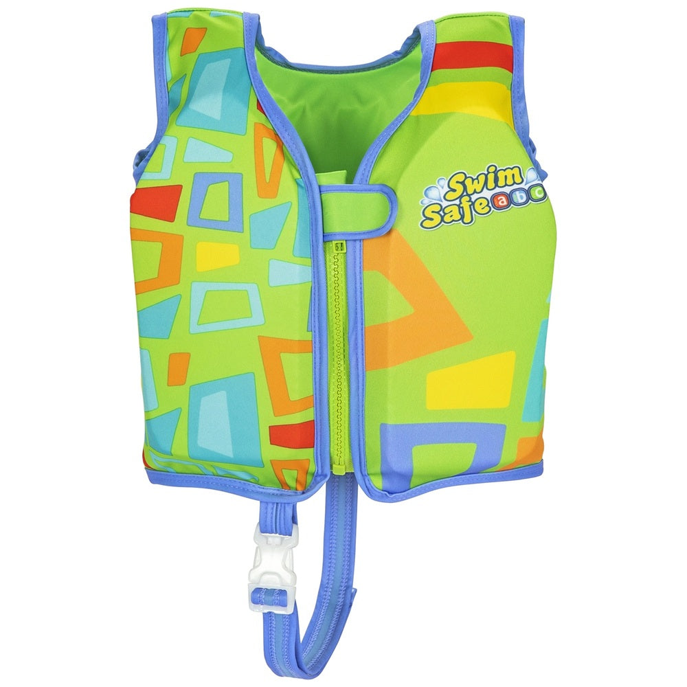 Swim Safe Swimming Vest Toddler Fabric Abc Aquastar Assortment