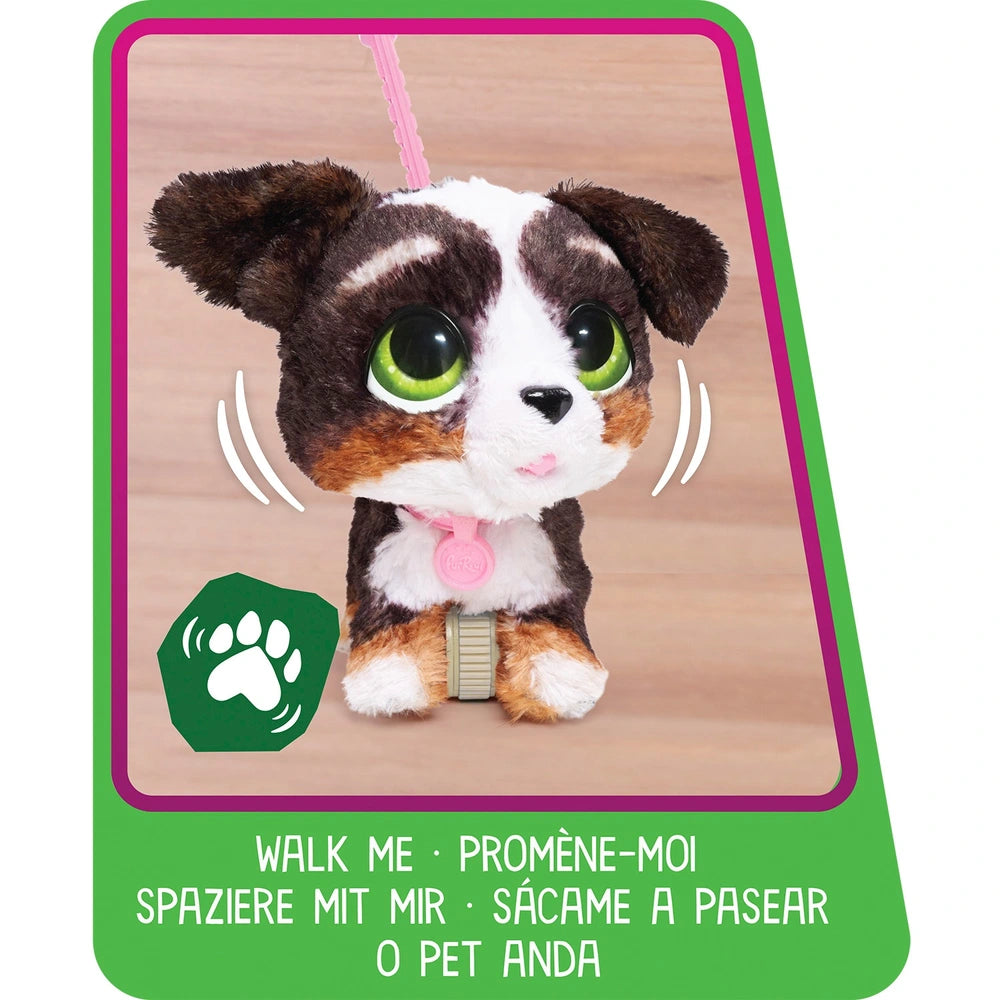 Furreal Plush Toy Interactive Pet Walk-A-Lots Bernedoodle