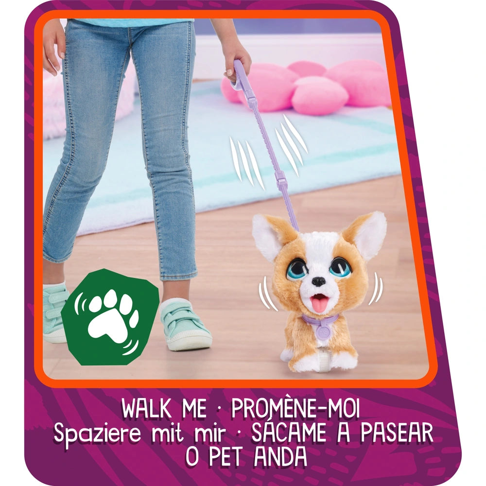 Furreal Plush Toy Interactive Pet Poop-A-Lots Corgi
