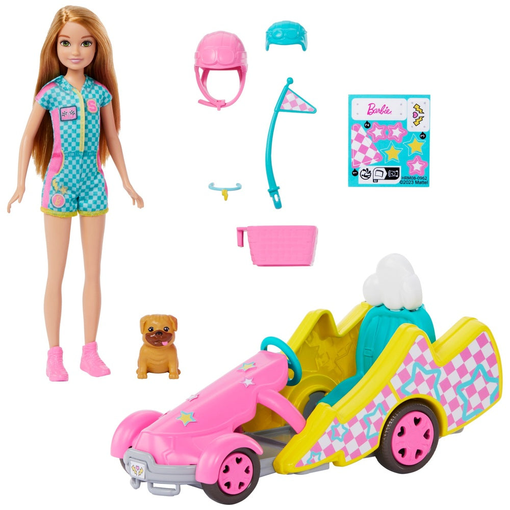 Barbie And Stacie To The Rescue Go Kart Set