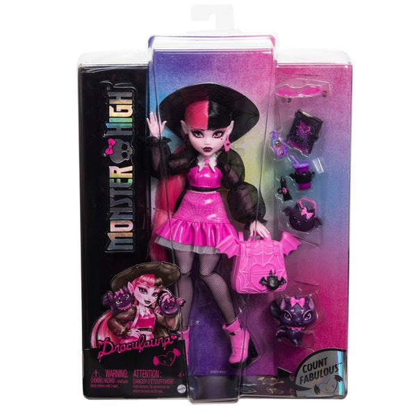 Monster High Draculaura Doll With Pet & Accessories