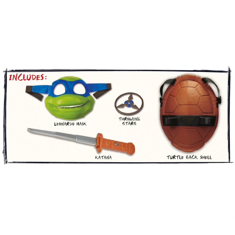 Teenage Mutant Ninja Turtles Mutant Mayhem Leonardo's Mega Battle Pack