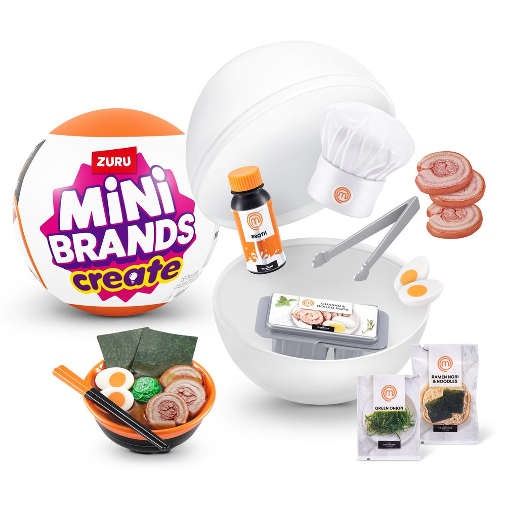 Mini Brands Create Masterchef Capsule Assortment By Zuru