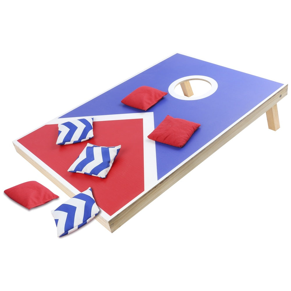 Wooden Cornhole Board With Bean Bags