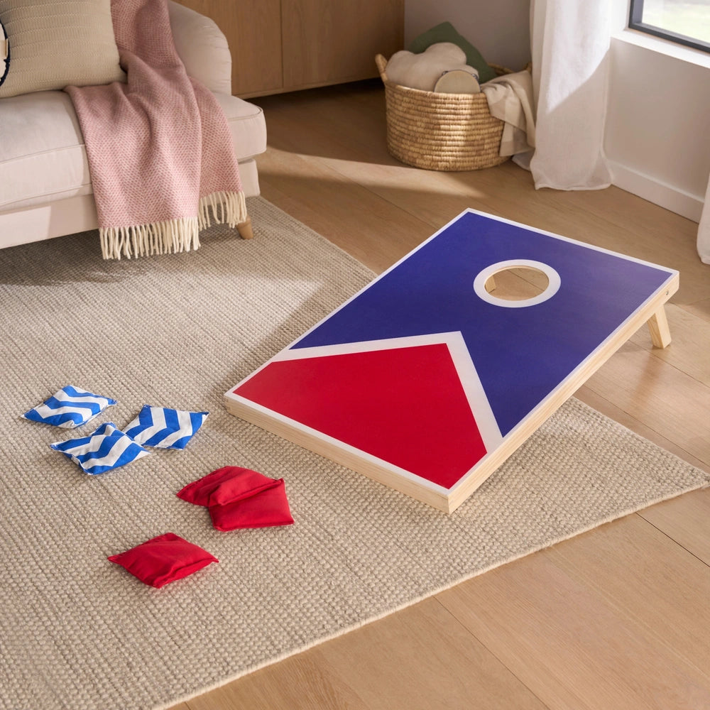 Wooden Cornhole Board With Bean Bags