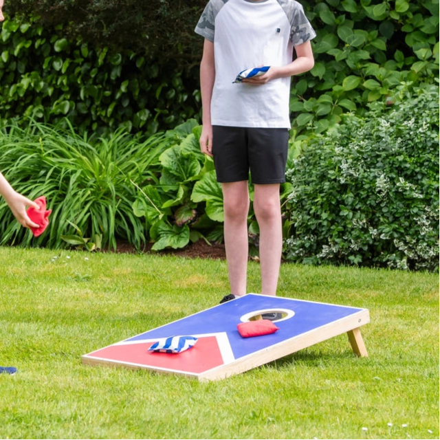 Wooden Cornhole Board With Bean Bags