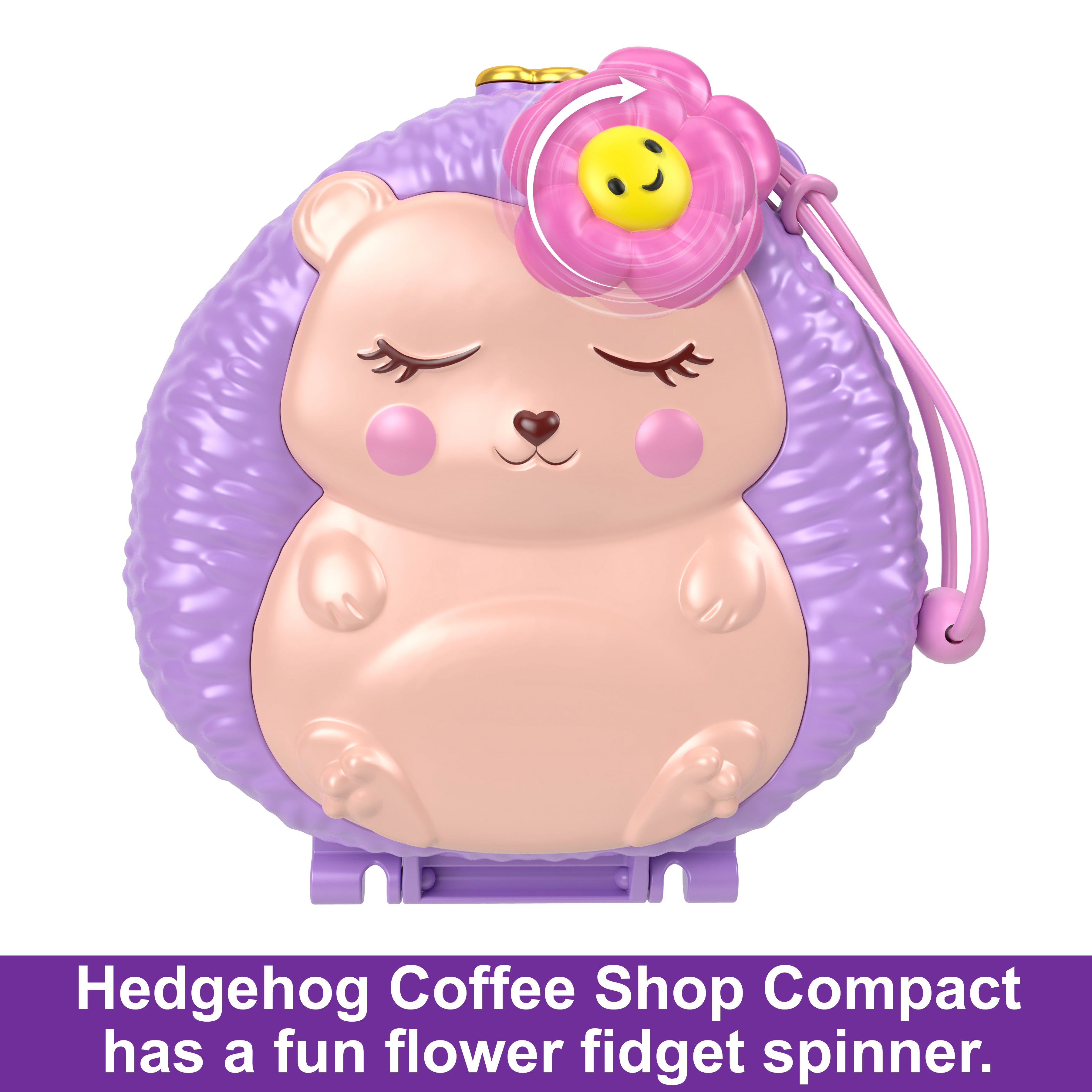 Polly Pocket Hedgehog Coffee Shop Compact
