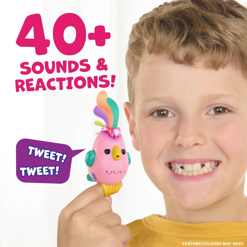 Fingerlings Sweet Tweets Bird Pink Debbie Interactive Pet