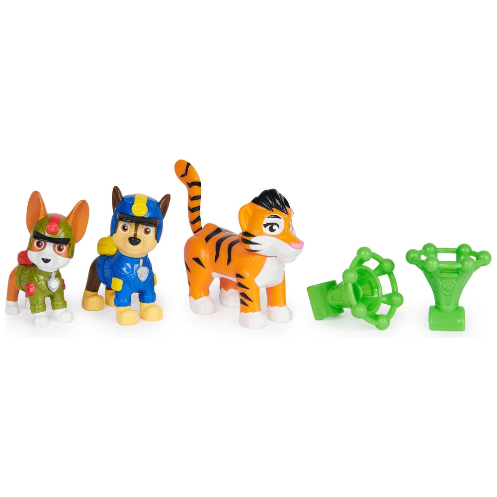 Paw Patrol Jungle Pups Figures 3 Pack Chase, Tracker And Tiger