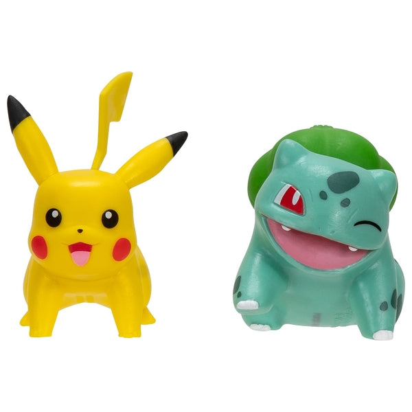 Pokémon Battle Figure 2 Pack - Bulbasaur And Pikachu