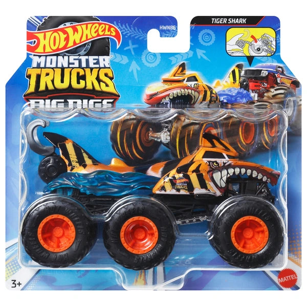 Hot Wheels 1:64 Monster Trucks Big Rigs Vehicle Assortment