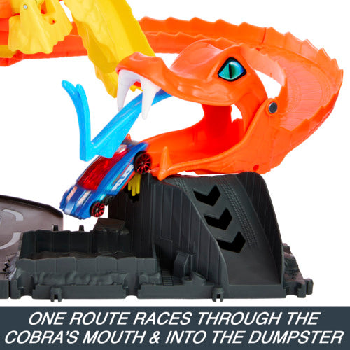  Hot Wheels City Let's Race Netflix - Cobra Slam Pizza Attack Set