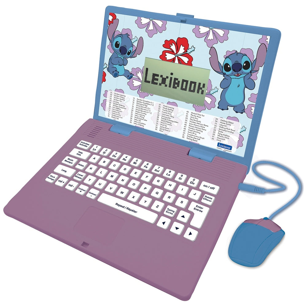 Lexibook Disney Stitch Bilingual Laptop
