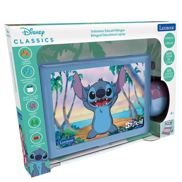 Lexibook Disney Stitch Bilingual Laptop
