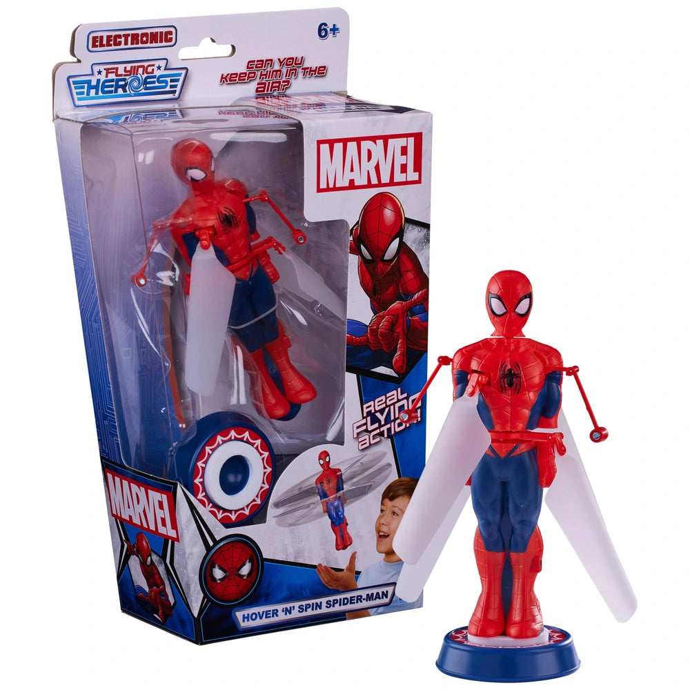 Flying Heroes Hover N' Spin Spider-Man