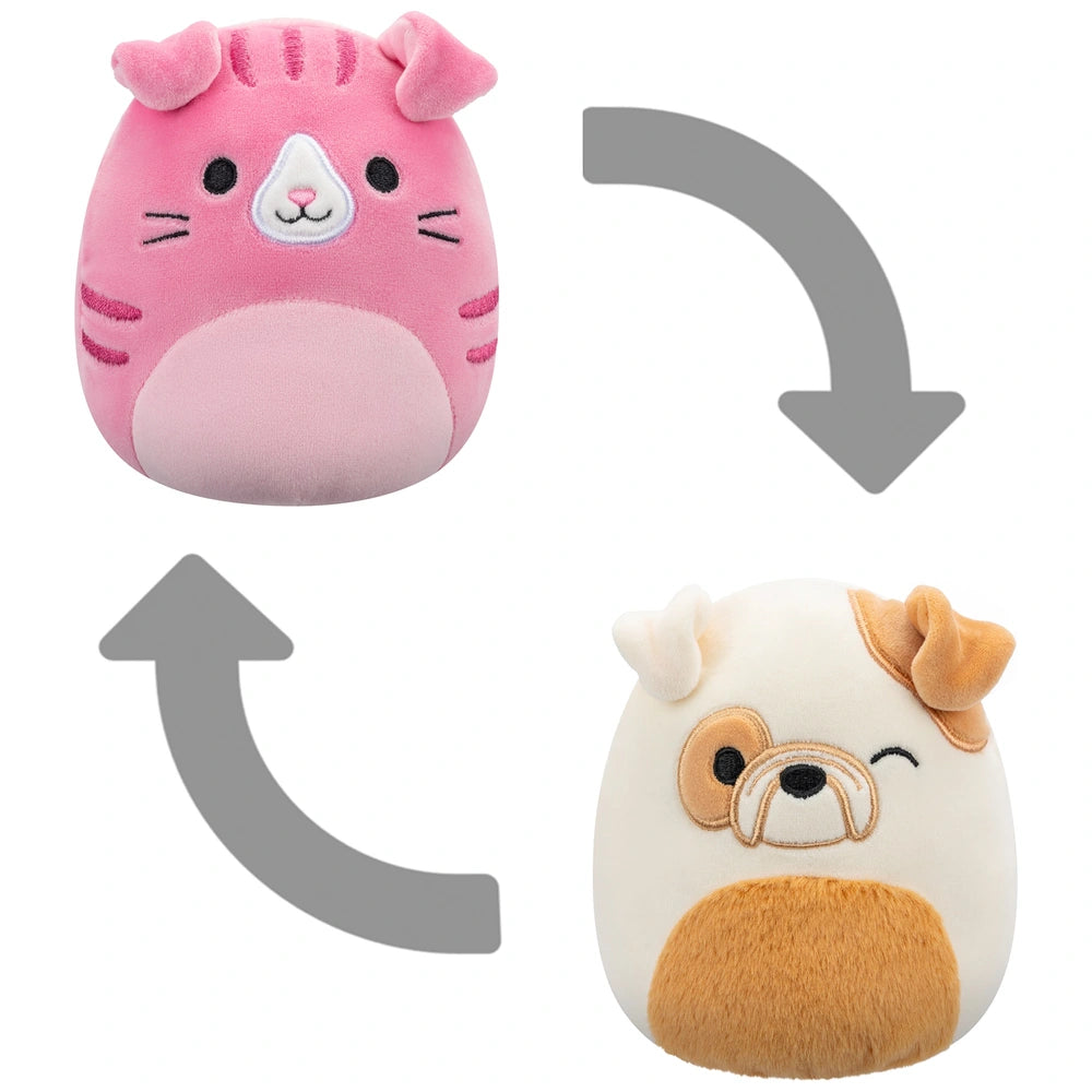 Original Squishmallows 13Cm Flip-A-Mallows Soft Toy Assortment
