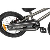 16 Inch Royalbaby Fs-7 Bike In Silver
