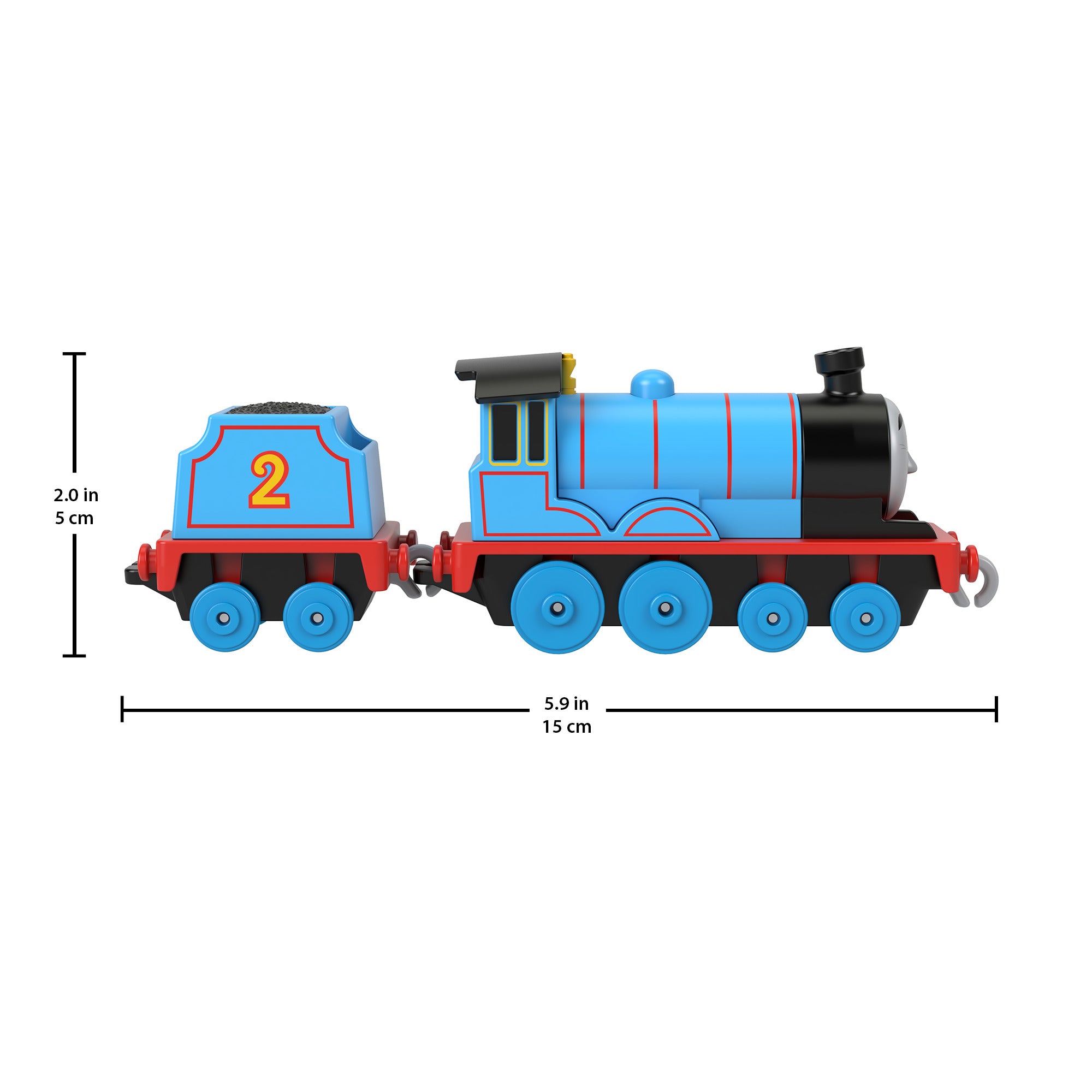 Thomas & Friends All Engines Go! Diecast Metal Push-Along Edward Engine Toy