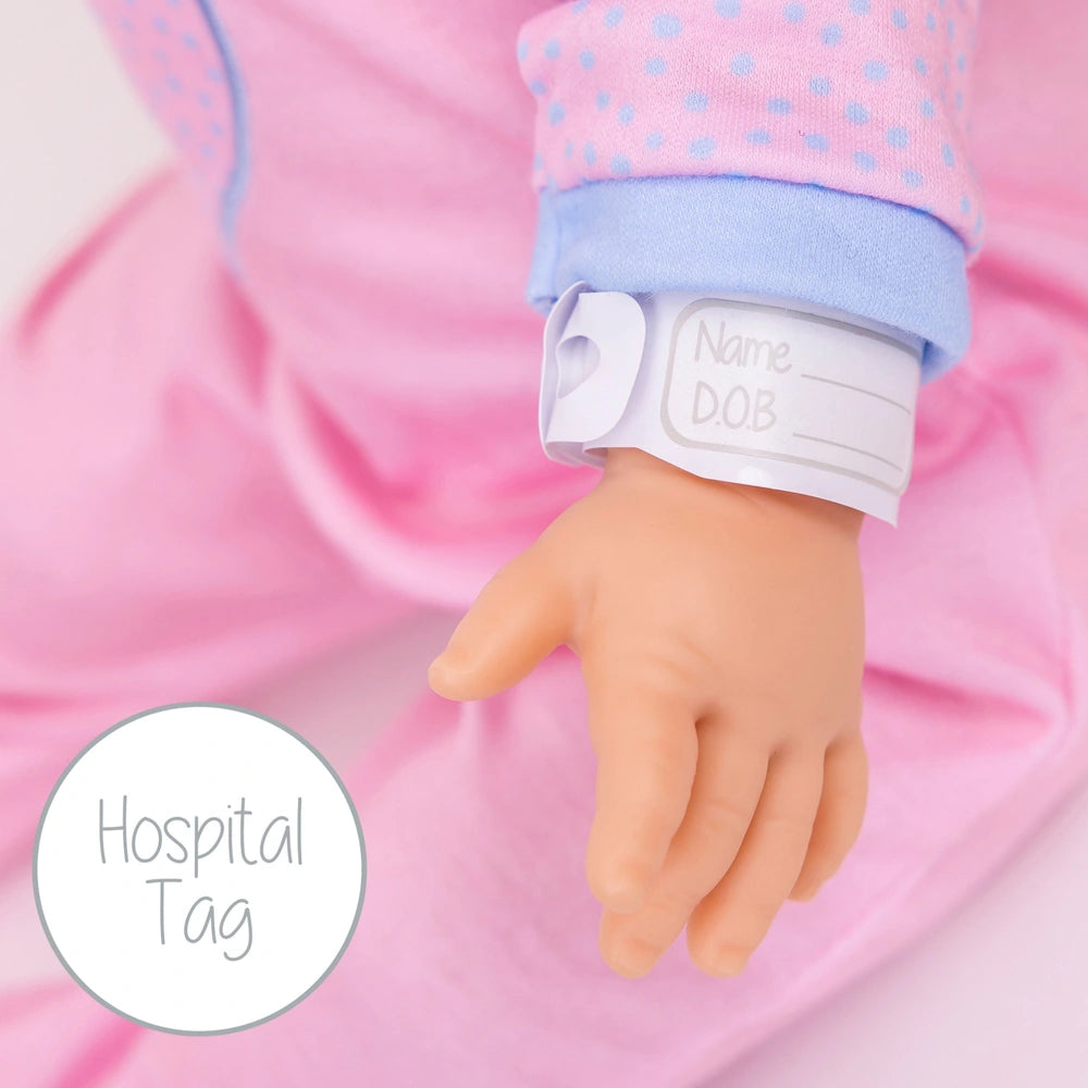 Tiny Treasures Peekaboo Bunny Baby Doll