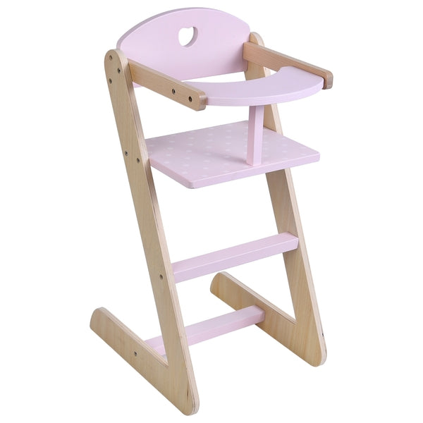 Dimples Wooden Doll High Chair