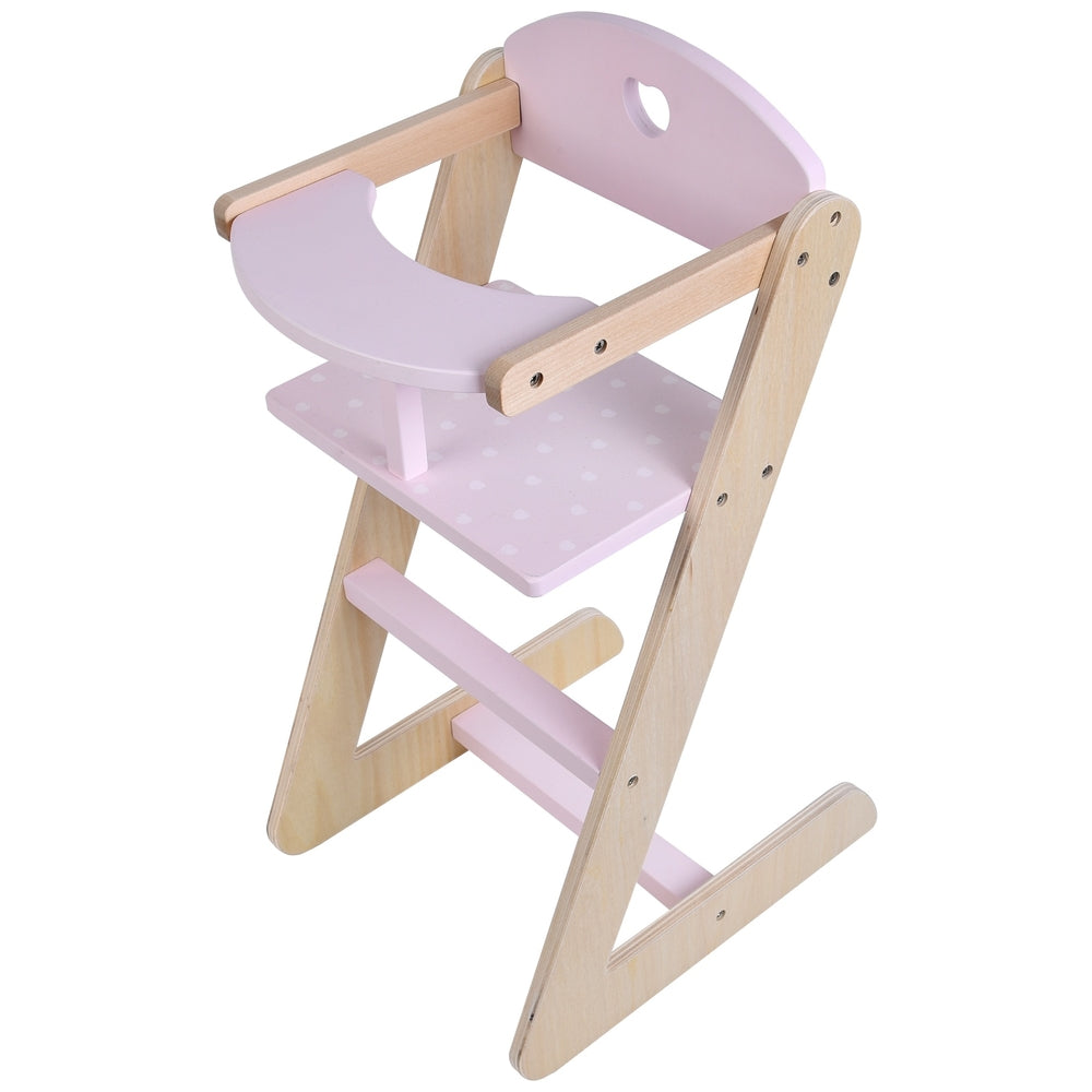 Dimples Wooden Doll High Chair