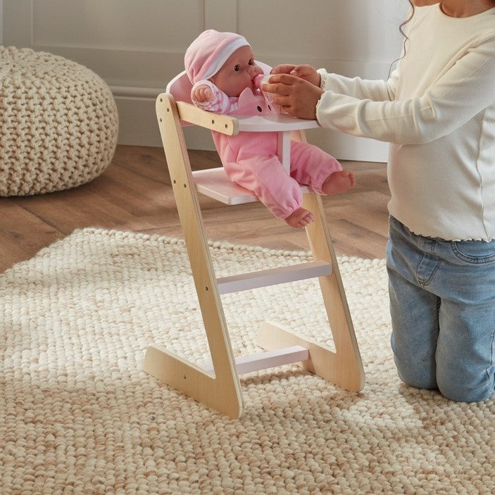 Dimples Wooden Doll High Chair