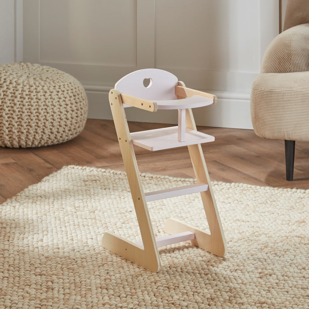 Dimples Wooden Doll High Chair