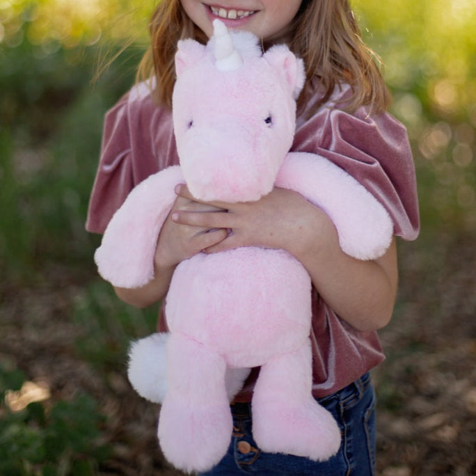 World's Softest Plush 40Cm Nina The Pink Unicorn