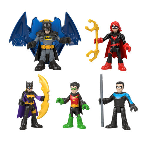 Imaginext Dc Super Friends Batman's Bat Family Figure 5 Pack