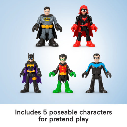 Imaginext Dc Super Friends Batman's Bat Family Figure 5 Pack