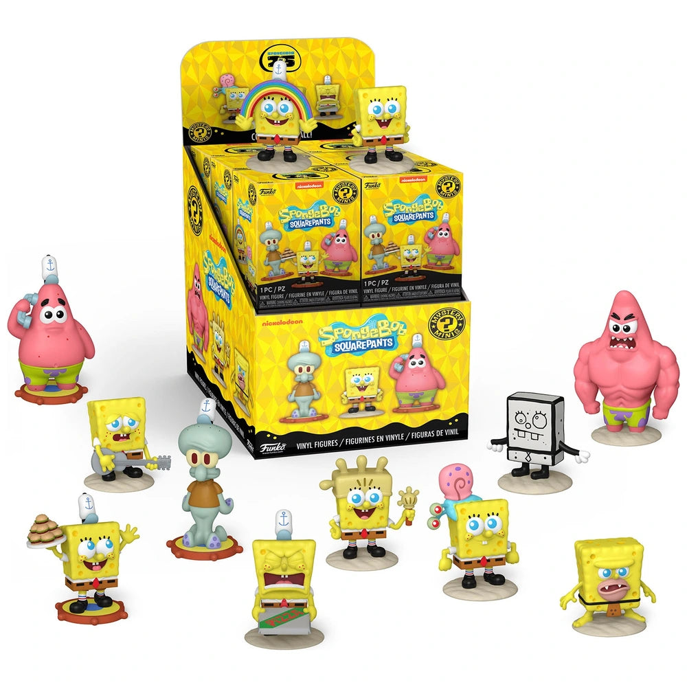 Funko Pop! Mystery Minis: Spongebob Squarepants Blind Box Assortment