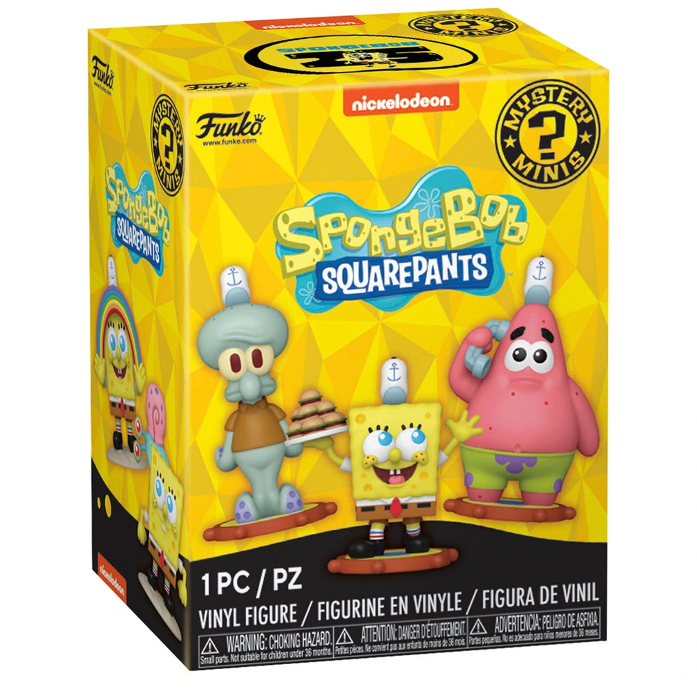 Funko Pop! Mystery Minis: Spongebob Squarepants Blind Box Assortment