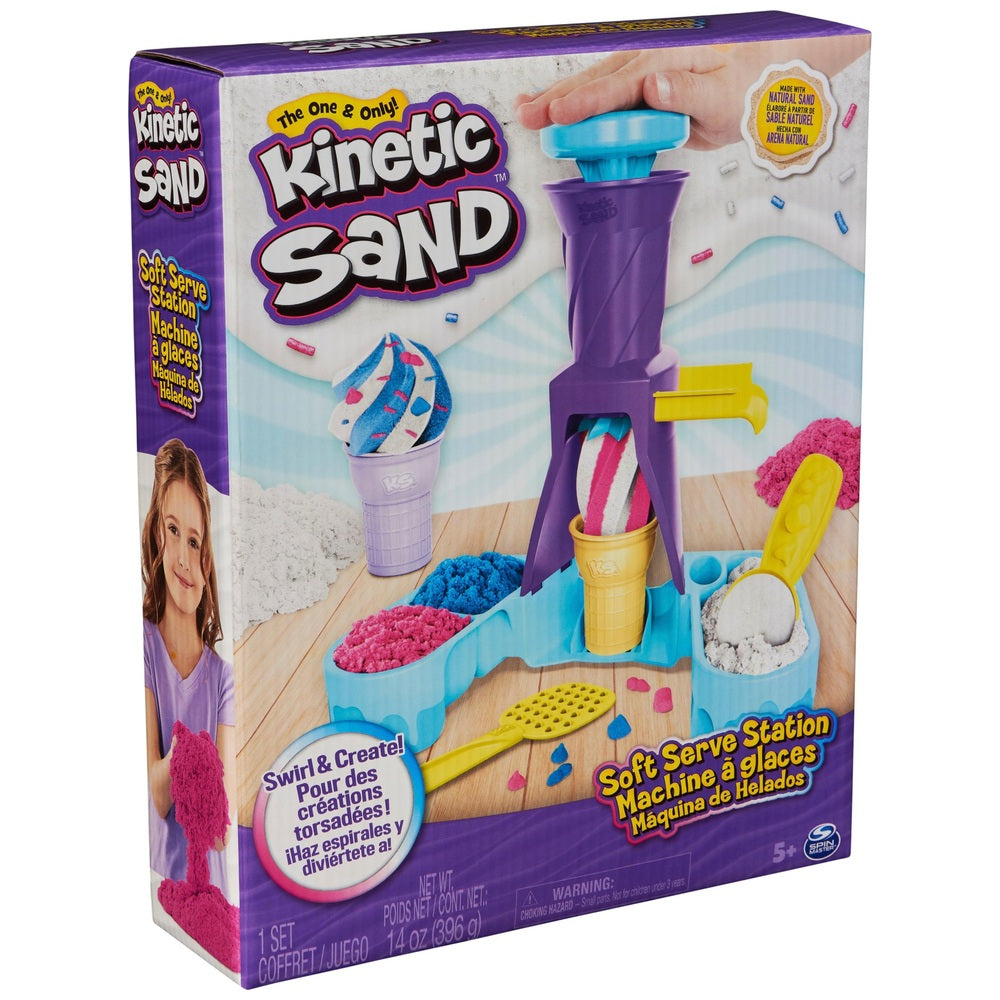 Kinetic Sand Soft Serve Station Set
