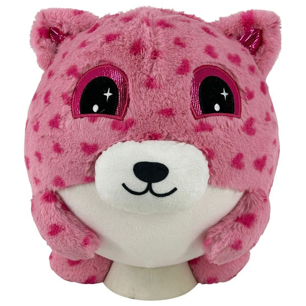 Hugpals Inflatable Plush 12In/30Cm Pink Hearts