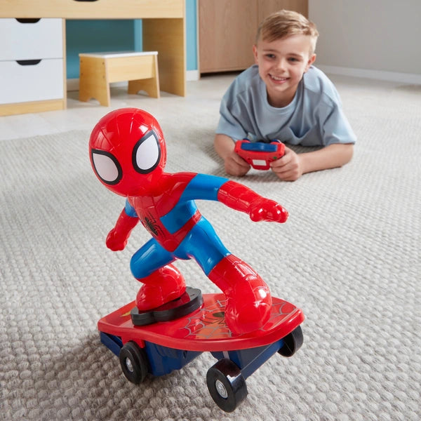 Remote Control Marvel Spider-Man & Skateboard Set