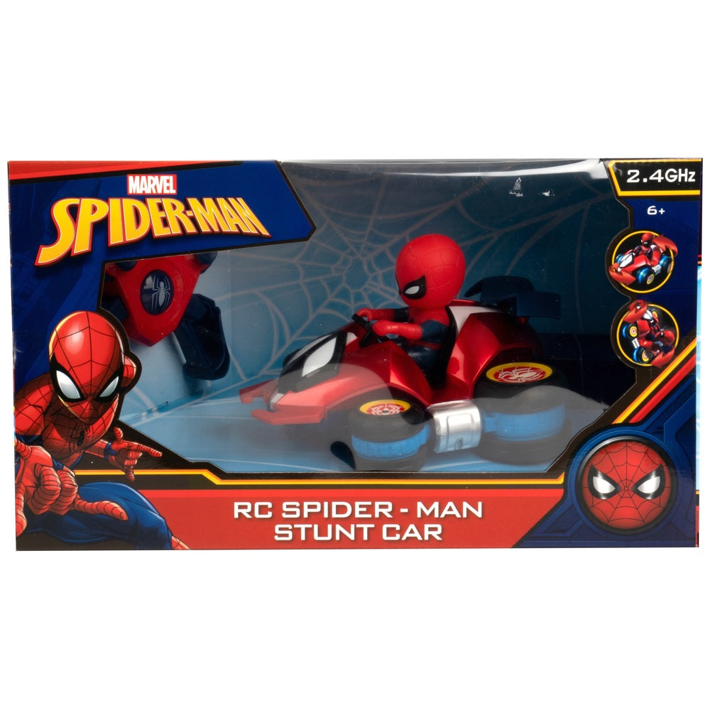 Remote Control Marvel Spider-Man Stunt Car