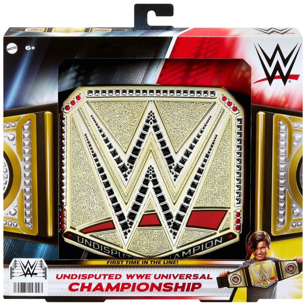 Wwe Championship Belt Undisputed Universal Replica Toy