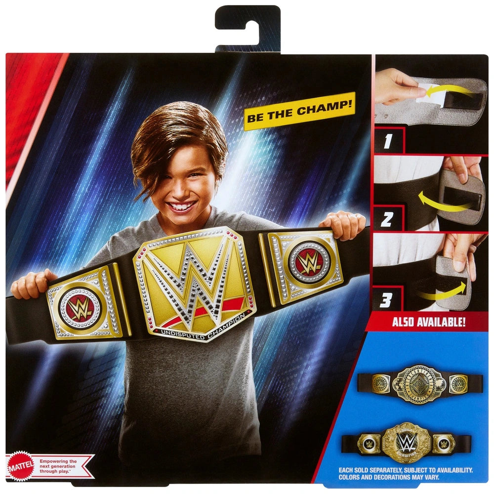 Wwe Championship Belt Undisputed Universal Replica Toy