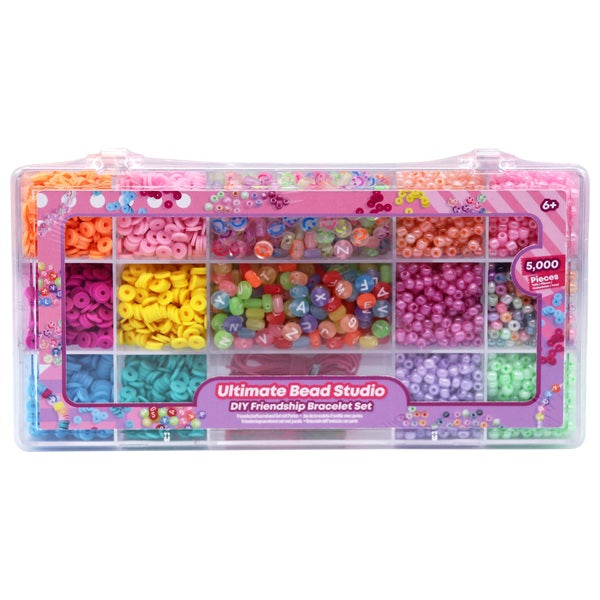 Ultimate Bead Studio Diy Friendship Bracelet Set With 5000 Pieces