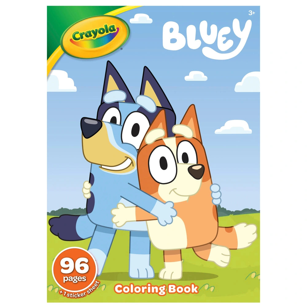 Crayola Bluey Colouring Book