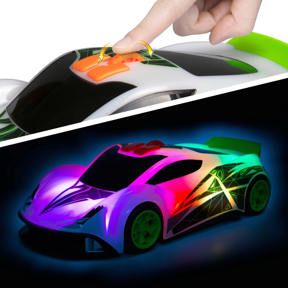 Super Wheelz Neon Zoom Racer Car With Lights And Sounds