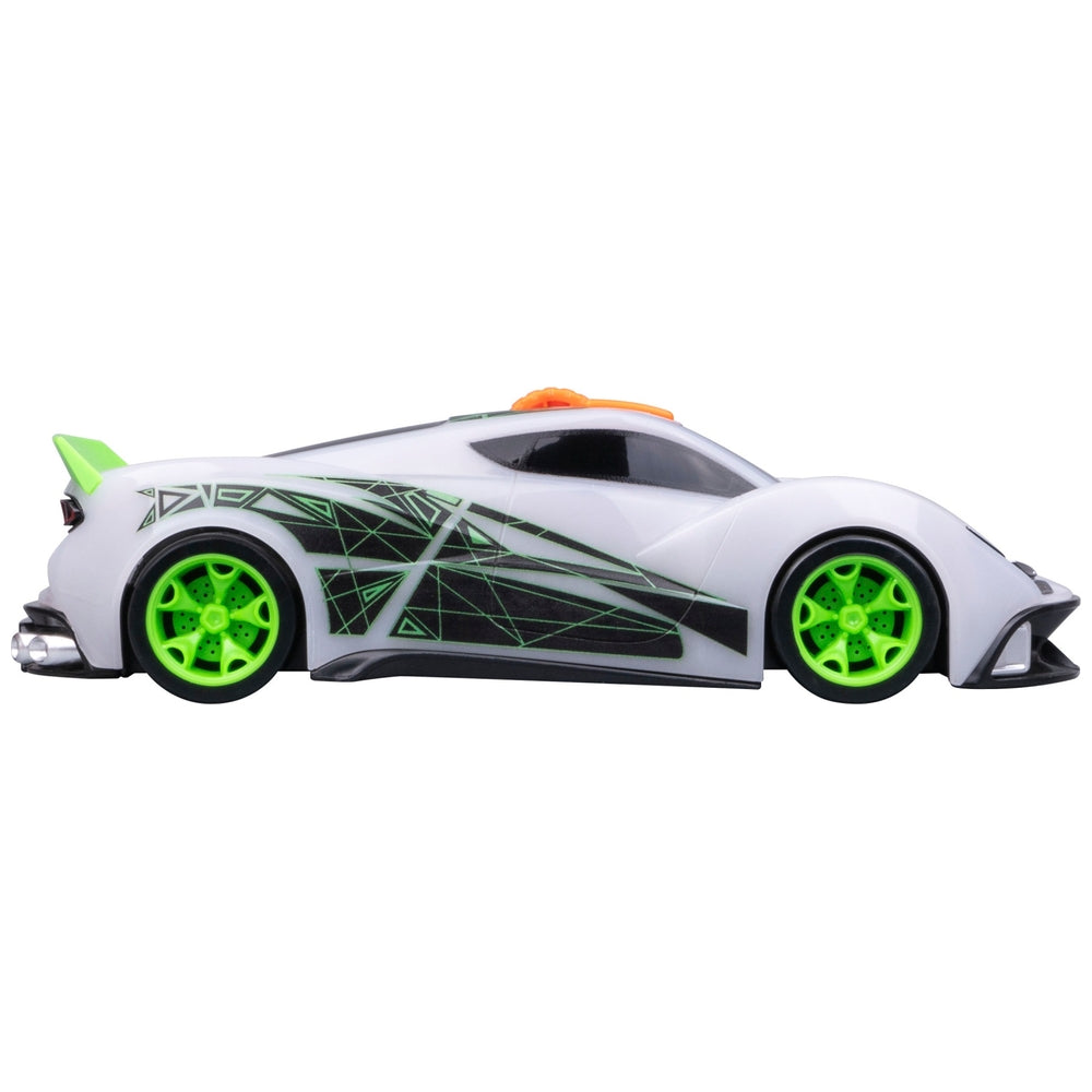 Super Wheelz Neon Zoom Racer Car With Lights And Sounds