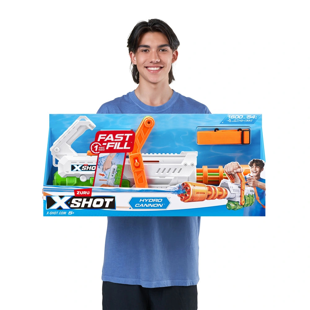 X-Shot Fast-Fill Hydro Cannon Water Blaster By Zuru