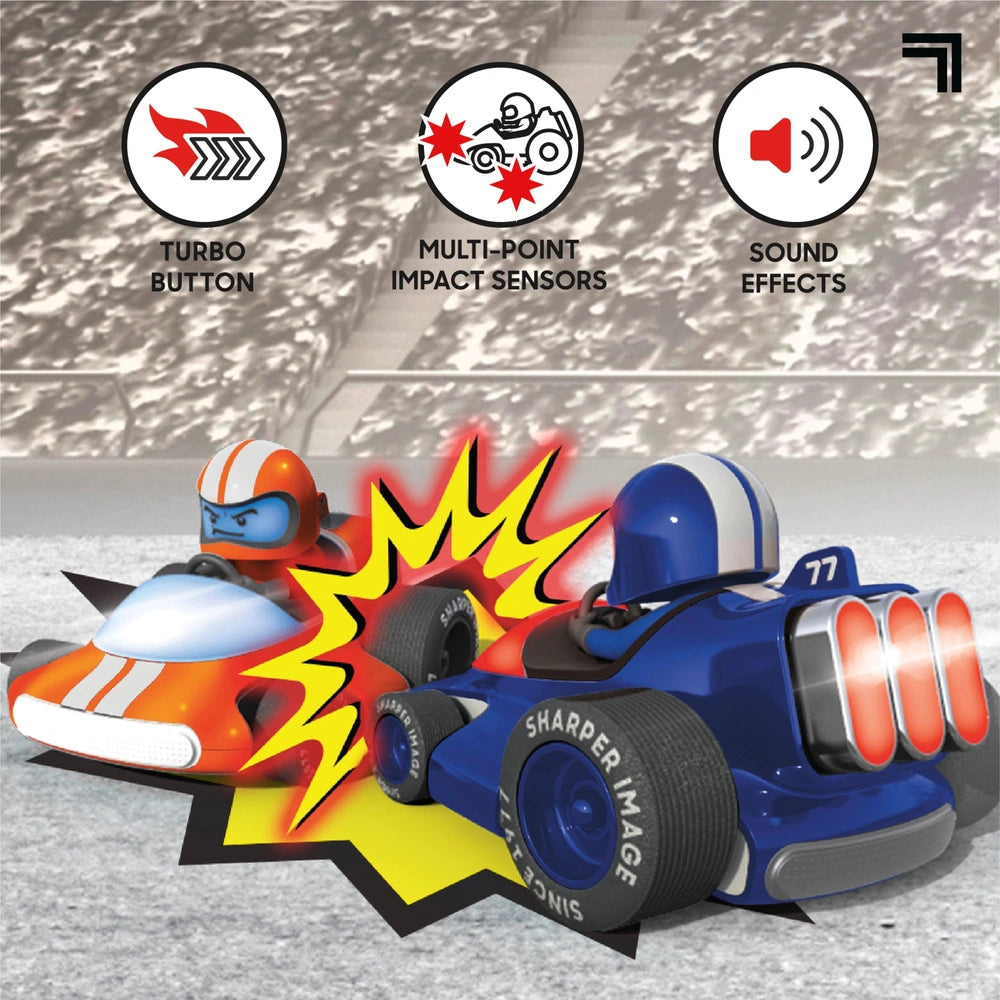 Sharper Image Motor Battles Radio Control Bumper Cars 2-Pack Bundle