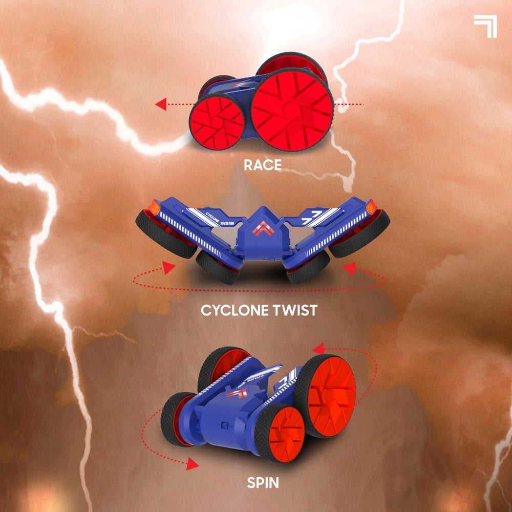 Sharper Image Cyclone Twister Radio Control Stunt Car