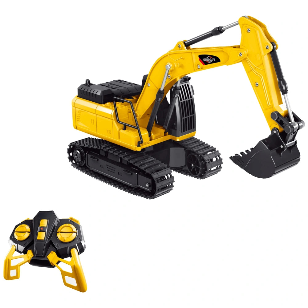 Remote Control Construction Excavator Toy 1:24 Scale