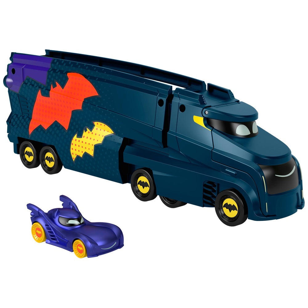 Fisher Price Dc Batwheels Bat Big Rig Hauler