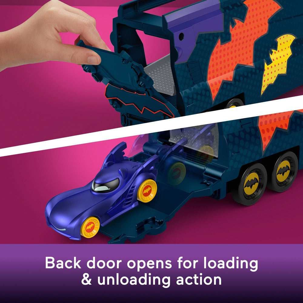 Fisher Price Dc Batwheels Bat Big Rig Hauler